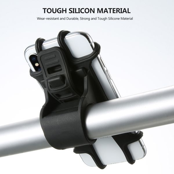universal bicycle mount handle bike phone mount handlebar clip extender holder for cell phone gps bike accessories